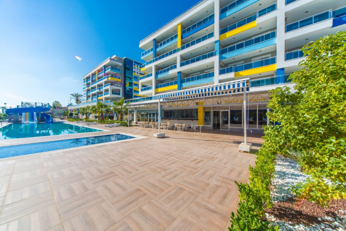 Двухуровневая квартира 2+1 в комплексе с богатой инфраструктурой в районе Кестель, 130 м2 - Ракурс 36