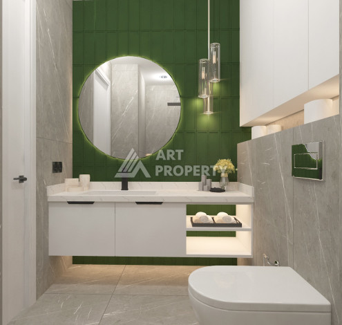 Современные апартаменты 1+1 в центре Алании - Ракурс 6