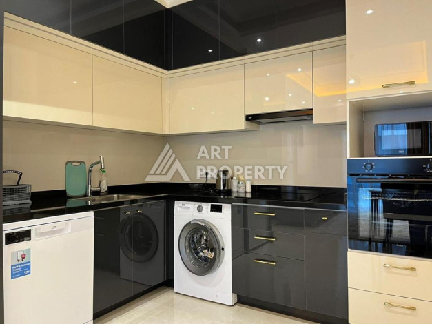 Меблированная квартира 1+1 полностью с новой мебелью и техникой - Ракурс 17