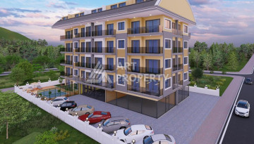 Апартаменты 1+1 в новой резиденции в центре Алании - Ракурс 3