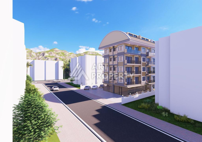 Апартаменты 1+1 в новой резиденции в центре Алании - Ракурс 7