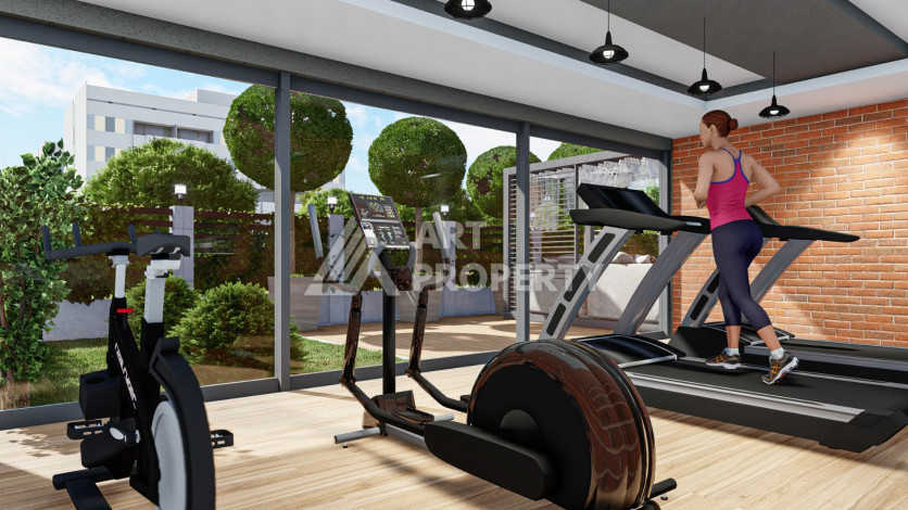 Апартаменты 1+1 в новой резиденции в центре Алании - Ракурс 19