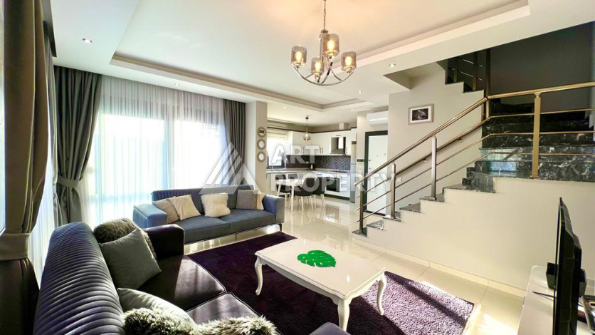 Видовой пентхаус 3+1 в аренду в районе Каргыджак - Ракурс 20