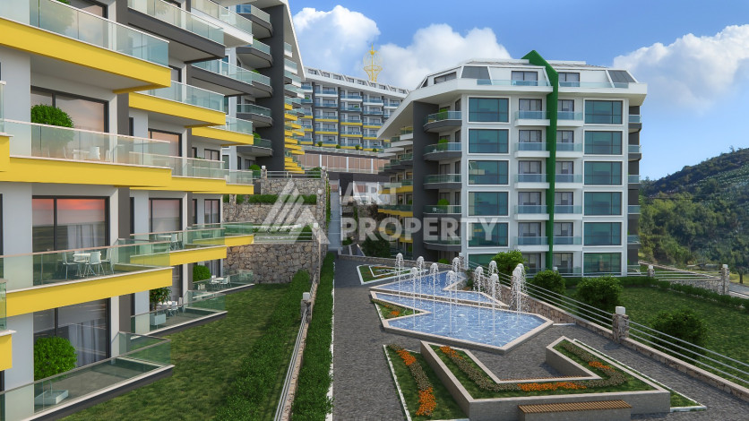 Роскошная квартира 2+1 в ультра роскошном комплексе района Каргыджак - Ракурс 4