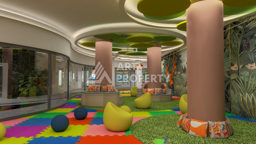 Роскошная квартира 2+1 в ультра роскошном комплексе района Каргыджак - Ракурс 5