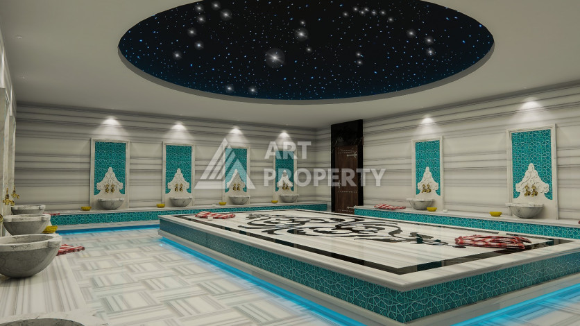 Роскошная квартира 2+1 в ультра роскошном комплексе района Каргыджак - Ракурс 6