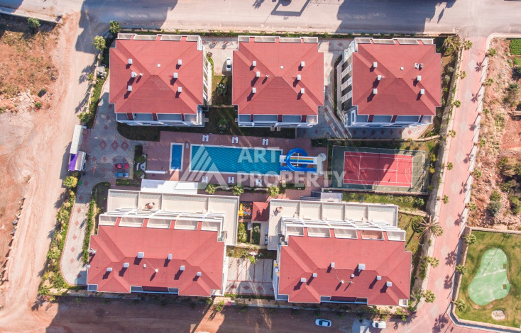 Изящные апартаменты 2+1 в зеленом районе Кестель - Ракурс 35