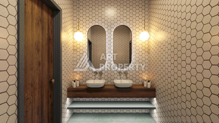 Грандиозный проект на этапе строительства в районе Конаклы в 280 м от моря! - Ракурс 3