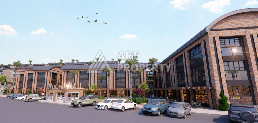 Грандиозный проект на этапе строительства в районе Конаклы в 280 м от моря! - Ракурс 8