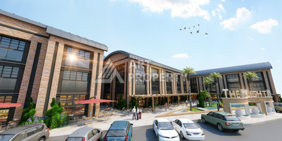 Грандиозный проект на этапе строительства в районе Конаклы в 280 м от моря! - Ракурс 19