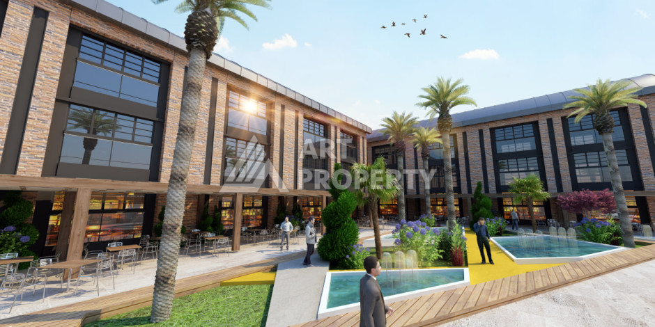 Грандиозный проект на этапе строительства в районе Конаклы в 280 м от моря! - Ракурс 28