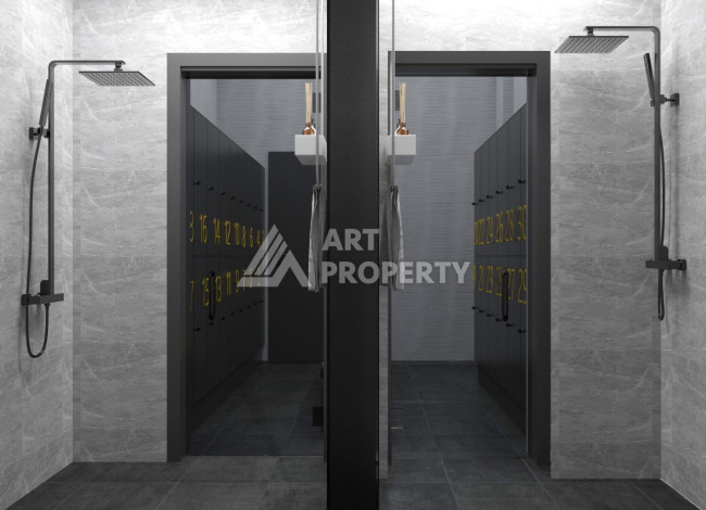 Грандиозный проект на этапе строительства в районе Конаклы в 280 м от моря! - Ракурс 32