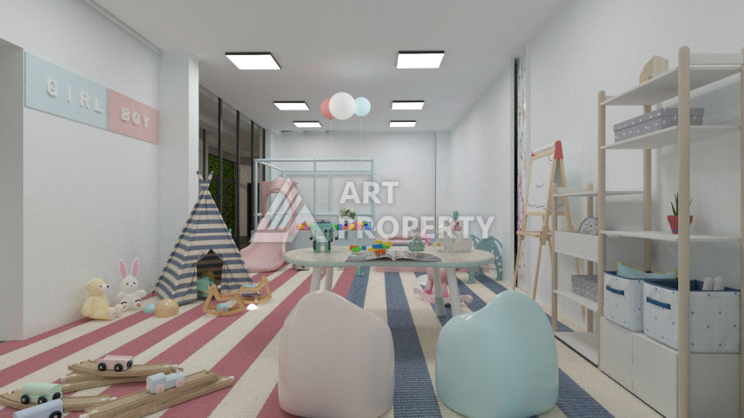 Грандиозный проект на этапе строительства в районе Конаклы в 280 м от моря! - Ракурс 34