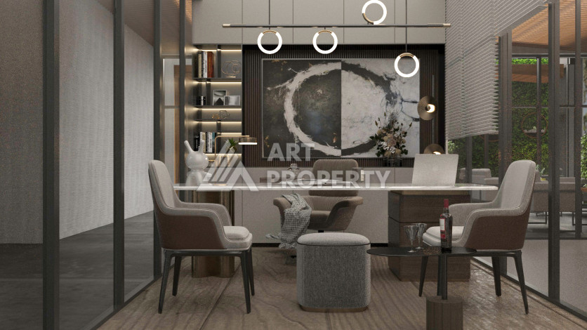 Грандиозный проект на этапе строительства в районе Конаклы в 280 м от моря! - Ракурс 35