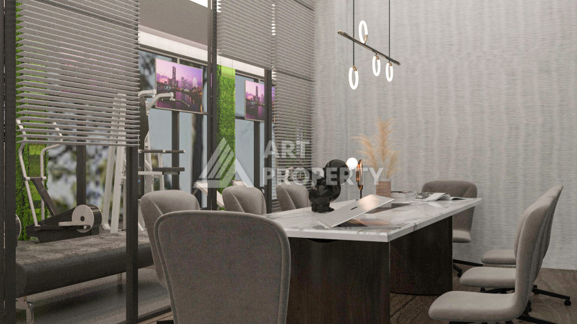 Грандиозный проект на этапе строительства в районе Конаклы в 280 м от моря! - Ракурс 36