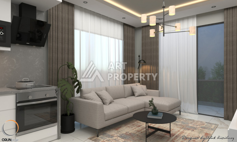 Квартиры 1+1 в Кестеле на завершающем этапе строительства в 120 м от моря! - Ракурс 9