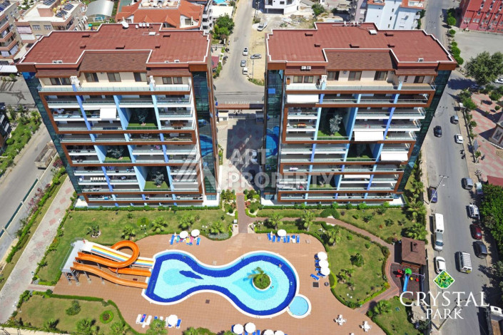 Апартаменты 2+1 в выдающемся комплексе в центре Алании - Ракурс 11