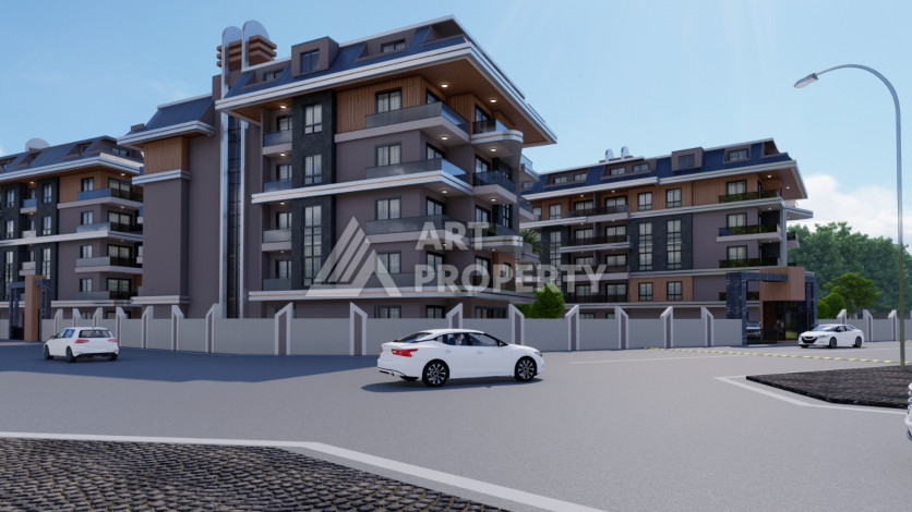 Роскошный проект на  этапе строительства в престижном районе Оба! - Ракурс 7