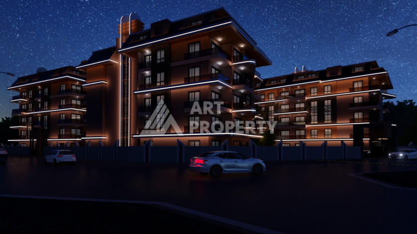 Роскошный проект на  этапе строительства в престижном районе Оба! - Ракурс 15