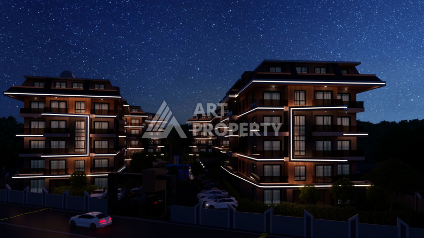 Роскошный проект на  этапе строительства в престижном районе Оба! - Ракурс 18