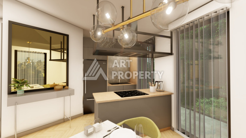 Двухуровневая квартира 2+1 в центре Аланьи - Ракурс 4