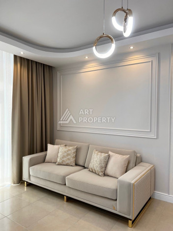 Квартира 1+1 с большими комнатами в новом комплексе район Махмутлар - Ракурс 14