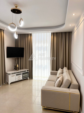 Квартира 1+1 с большими комнатами в новом комплексе район Махмутлар - Ракурс 19