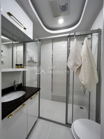 Квартира 1+1 с большими комнатами в новом комплексе район Махмутлар - Ракурс 21