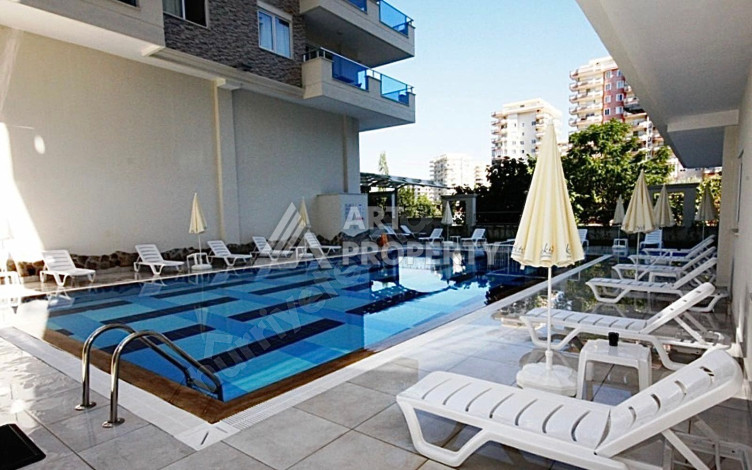 Квартира 1+1 с большими комнатами в новом комплексе район Махмутлар - Ракурс 26