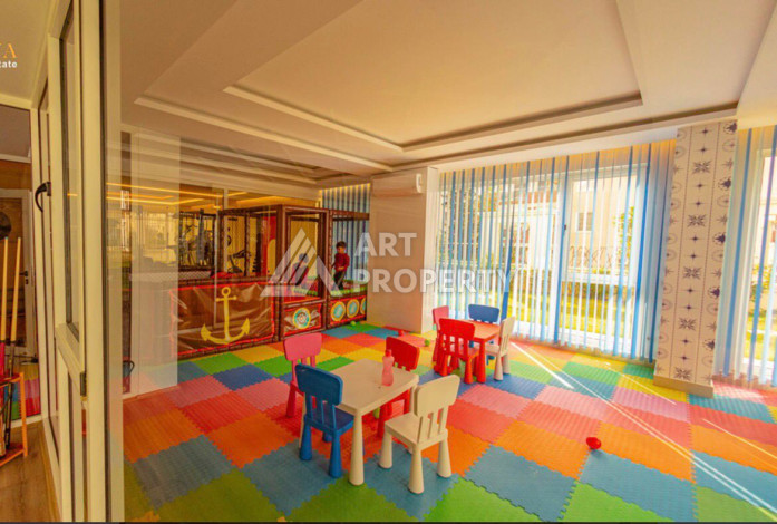 Квартира 1+1 с большими комнатами в новом комплексе район Махмутлар - Ракурс 34