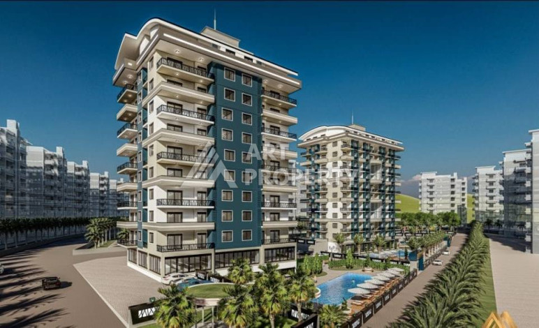 1+1 квартира в Авсаларе - Ракурс 3